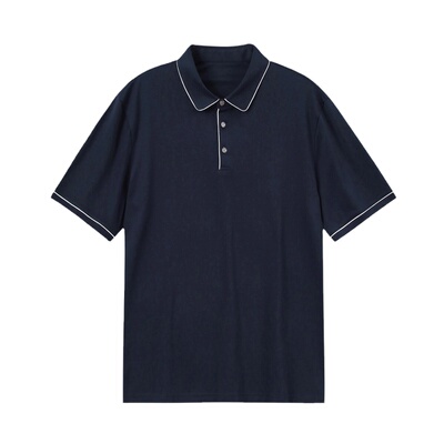 JSSD HOMME POLO衫男夏季新款男士短袖T恤休闲短袖男款长绒棉短袖