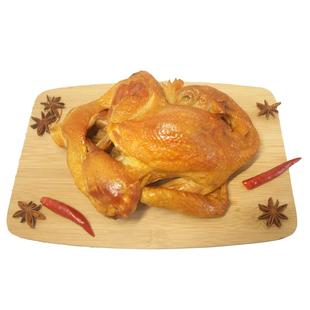 海城二利烧鸡童子熏鸡手撕扒鸡肉嫩东北熟食卤味鸡肉500g整只鸡