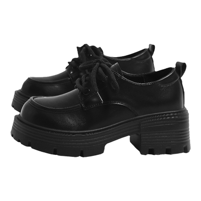 环球英伦风厚底百搭乐福鞋女