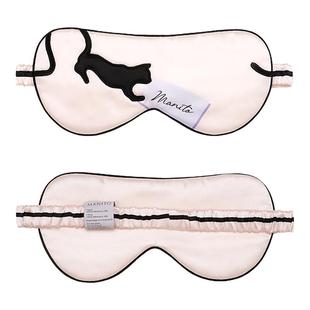 MANITO/曼尼陀 Kitty桑蚕丝眼罩真丝居家睡眠眼罩午休旅行亲肤