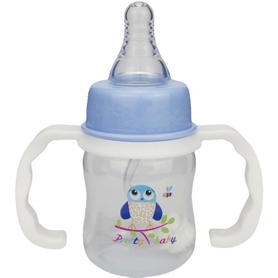 超小号防摔奶瓶60ml手柄吸管嘴