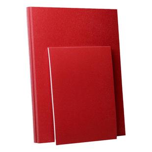 红色纸板手工硬卡纸黄色卡硬纸板3mm加厚纸板学生DIY模型纸板彩色硬纸壳a3红色硬纸板单面特种纸白色硬纸板