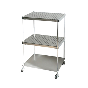 包豪斯模块化不锈钢移动推车厨房客厅收纳置物架花架唱片机展示架