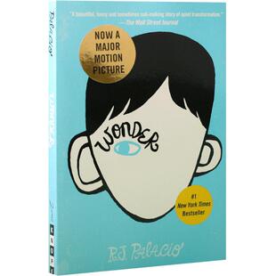 现货 奇迹男孩 英文原版 Wonder 奇迹 青春励志小说 RJ Palacio 帕拉秋 同名电影小说版 进口原版图书 儿童青少年读物