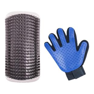 猫玩具猫咪蹭痒器墙角蹭毛神器猫抓板不掉屑脸挠痒痒宠物用品大全