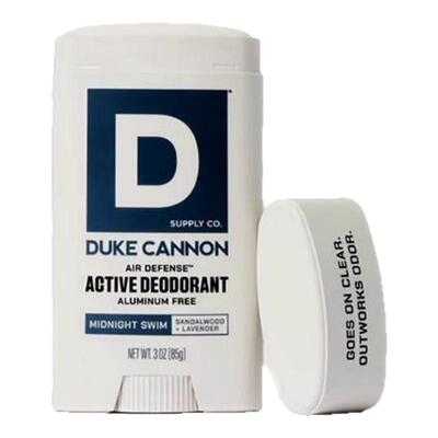 Duke Cannon-午夜之泳锯齿山湖水橙花无铝香体除臭膏男士止汗棒