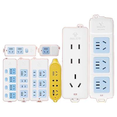 公牛排查自接线插座牌插不带线排插板插排单控拖线板无线面板多孔