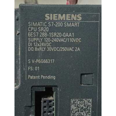 议价西门子S7200SMARTCPUSR20维修