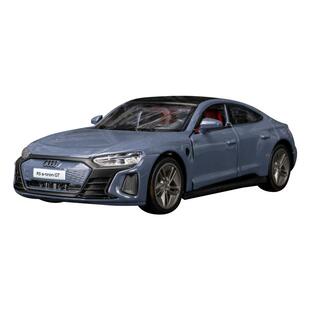 1:36仿真奥迪RS e-tron GT新能源合金汽车模型声光回力儿童玩具车