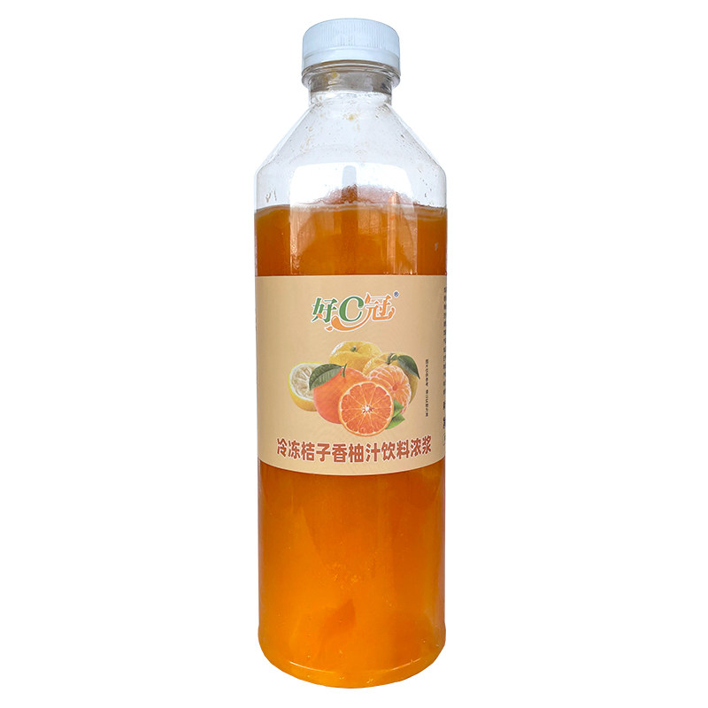 桔子香柚汁浓浆奶茶店商用原料