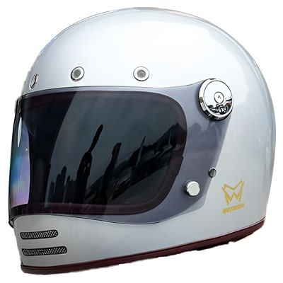 MOTOWAY全款男女通用四季复古盔