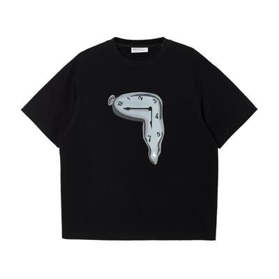 绫致杰克琼斯DALI联名夏印花舒适百搭休闲宽松上衣短袖T恤