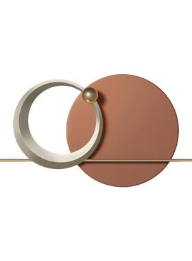 客厅墙面装饰挂件轻奢3D立体沙发背景墙壁饰意式极简餐厅卧室挂饰