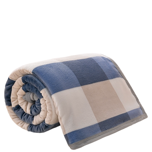 法兰绒床单单件加厚加绒双面珊瑚绒毛毯保暖午休毯冬季法莱绒被单