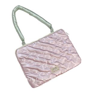 小白兔几 ins爱心蝴蝶结平板电脑内胆包收纳包13寸15寸电脑保护套