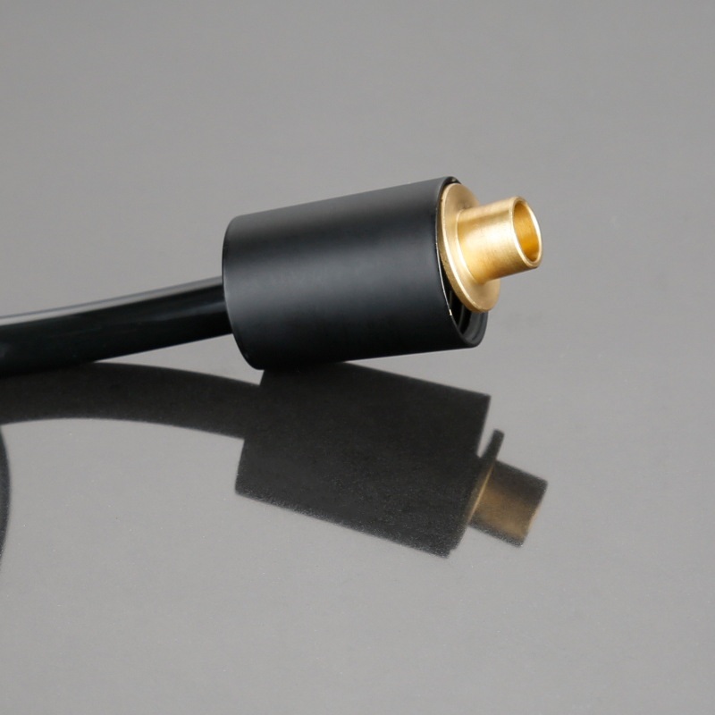 黑色卫浴防爆淋浴拉伸软管 妇洗器进水管TPU弹簧管伸缩管电话线