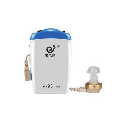 声霸盒式V93助听器耳聋耳背专用机高分贝正品老人助聽器电池官方