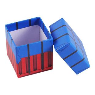 吃鸡生日蛋糕摆件 大吉大利今晚吃鸡空投盒子蛋糕装饰 纸质迷你箱