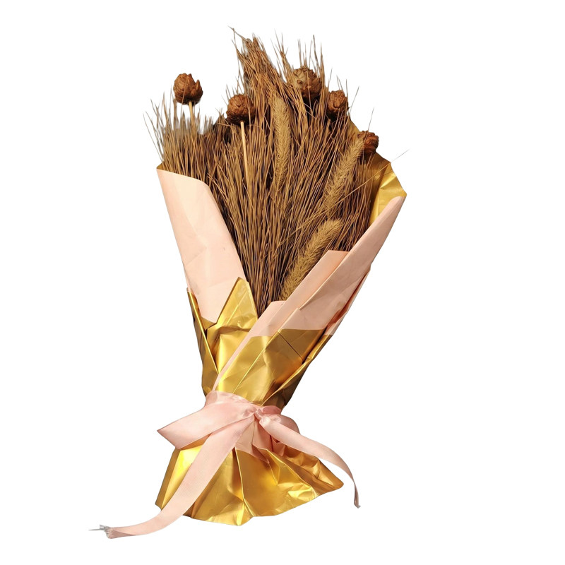 干松枝花束桌面摆件祭祀纪念慰问