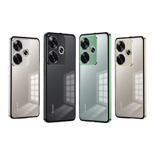 适用于Redmi红米turbo4pro手机壳turbo4金属边框加厚防摔tubro3镜头保护套磨砂背板后盖tobu4por全包边铁硬壳