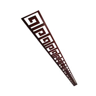 中式棚顶装饰花格镂空实木线条回字纹仿古中医馆装修 pvc花格吊顶