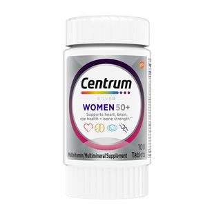 Centrum善存海外中老年男女士复合维生素100粒VEVC多维官方旗舰店