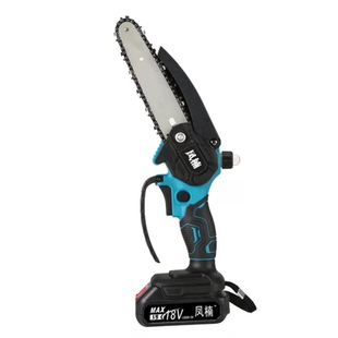 充电式锂电动锯家用小型手持电锯户外砍树竹劈柴伐木神器单手链锯