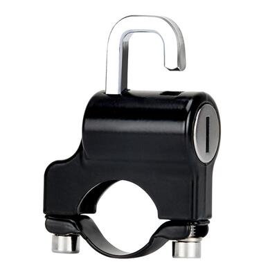 防盗通用头盔锁金属材质安装方便