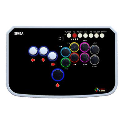 HITBOX 便携有线摇杆  SOCD 街霸 PS4 XBOX  NS XSS XSX 讯佳摇杆