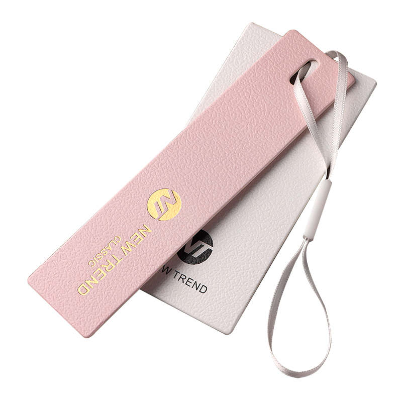 服装吊牌定制高档衣服店标签挂牌烫金男女装高级logo设计吊牌定做