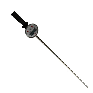 加长探杆插入式温度计手持工业测地温酒槽有机肥双金属数显测温仪