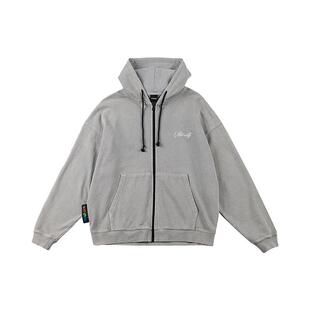 VETEMENTS 春季情侣潮流夹克男女休闲开衫连帽卫衣外套301446