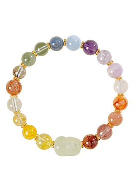 宫里上新天然正品多宝水晶手链