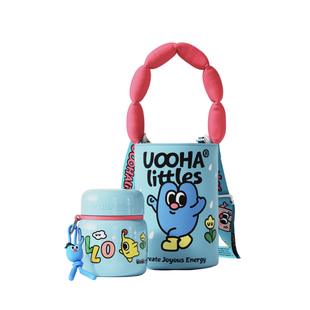 UOOHA欢乐时光宽口焖烧罐316L不锈钢内胆大容量大口径保温饭盒