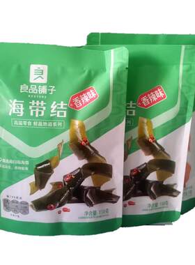 良品铺子海带结150gx3袋小包装