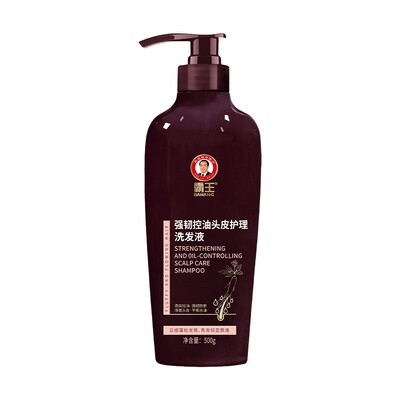 霸王强韧控油头皮护理洗发液500g