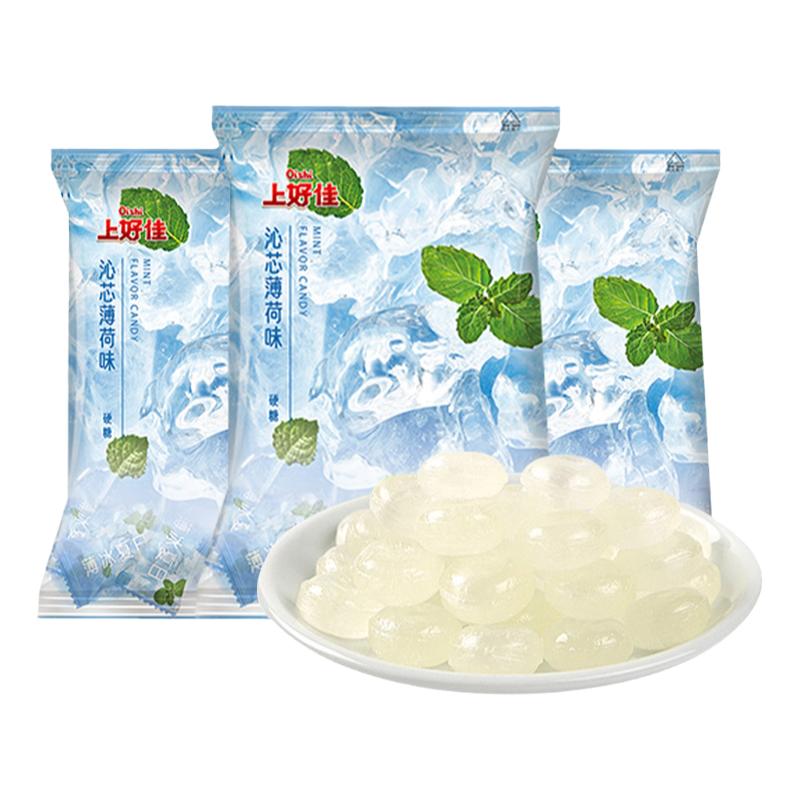 上好佳薄荷糖2500g强劲清凉老式