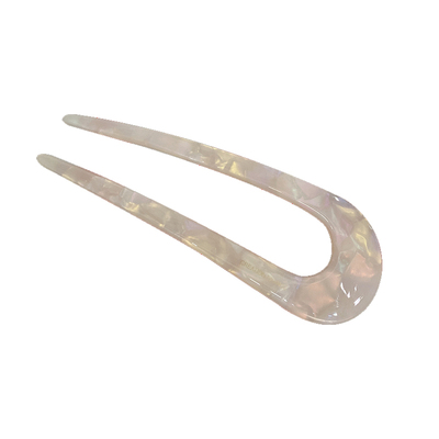 紫郡发簪醋酸U型丸子头复古