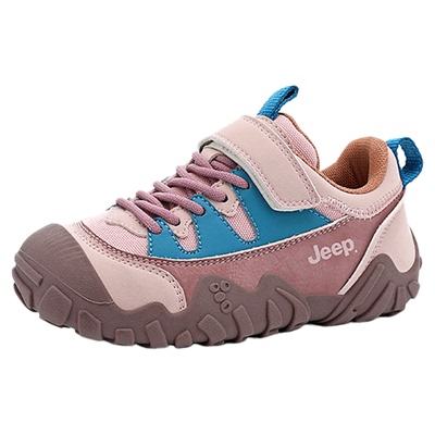 jeep女童鞋运动鞋秋冬2025新款加绒二棉鞋爆款儿童老爹鞋跑步潮鞋