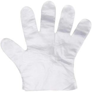 一次性手套pe手套加厚款餐饮食品级烧烤防护透明商用防水美发防疫