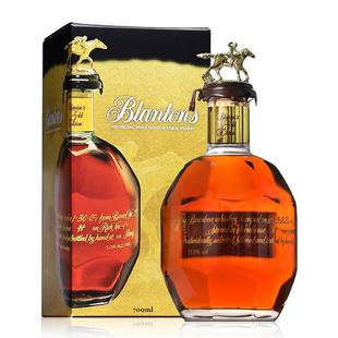 波兰顿 金标原酿单桶波旁威士忌700ml珍藏波本调酒美国进口正品