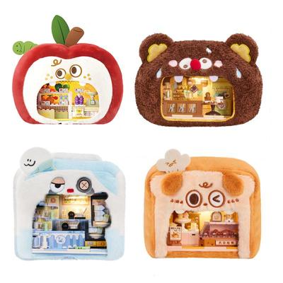 未及大胃口商店毛绒积木盲盒