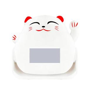 欢迎光临进门感应器店铺门口叮咚语音提醒招财猫迎宾门铃报警器