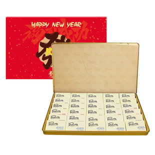 费杜拉纯可可脂公爵夫人牛奶黑巧克力高端年货礼盒新年礼物送女生