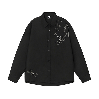 FORNINES国风新中式长袖衬衫