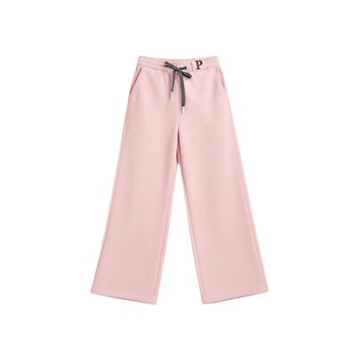 妃米亚冬季显瘦高弹雪地直筒裤