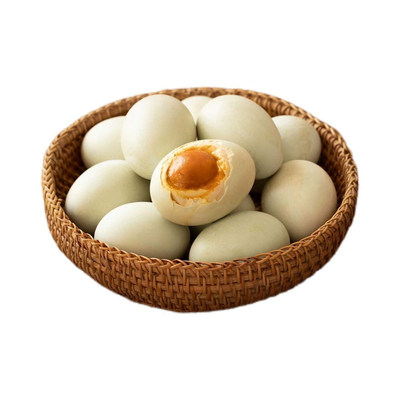 不咸不淡的咸鸭蛋空口也能吃