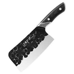 王麻子砍骨刀斩骨头专用家用切骨剁骨断骨加厚商用重型屠夫大坎刀