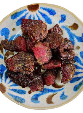 花吃点美式烤牛肉即食黑椒牛肉