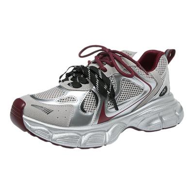 达芙妮安可拉红老爹鞋女厚底增高